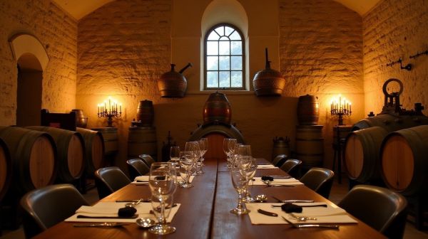 Visite et dégustation de vin au musée du vin Brotte à Châteauneuf-du-Pape
